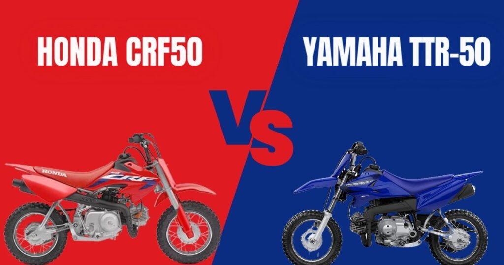 Honda CRF50 vs Yamaha TTR-50 Comparison (1)